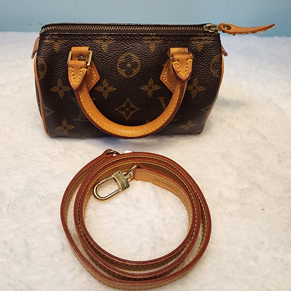 Vintage Louis Vuitton Mini Hand bag Mini Speedy